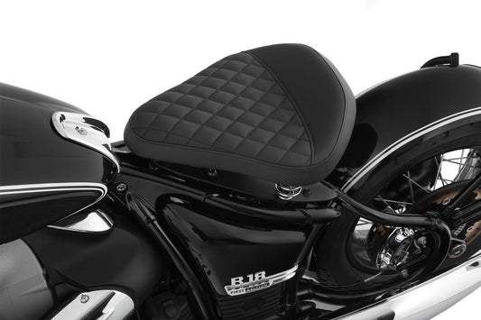 Wunderlich Swinging saddle RockBob for Rear fender RockBob - black - Artificial leather