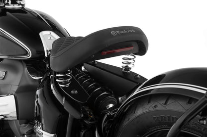 Wunderlich Swing saddle RockBob for Rear fender RockBob - black - Genuine leather