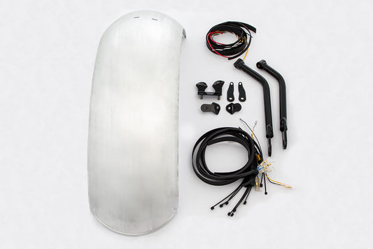 Wunderlich Rear fender »RockBob« - Aluminium unpainted