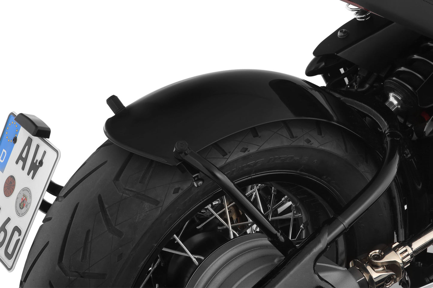 Wunderlich Rear fender »RockBob« - Blackstorm Metallic