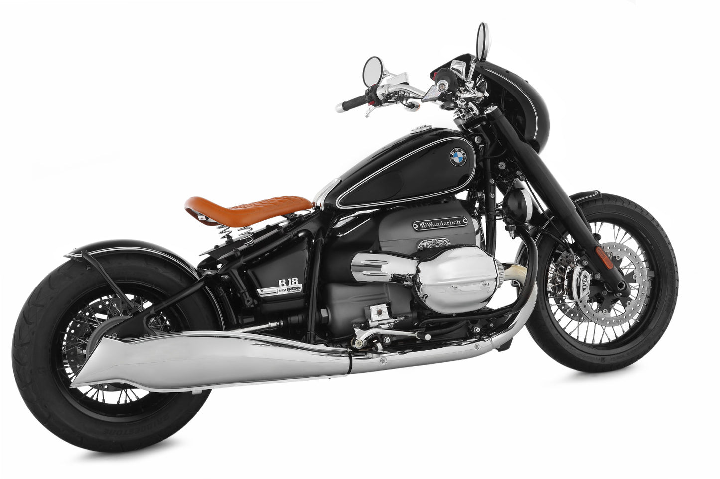 Wunderlich Rear fender »RockBob« - Blackstorm Metallic