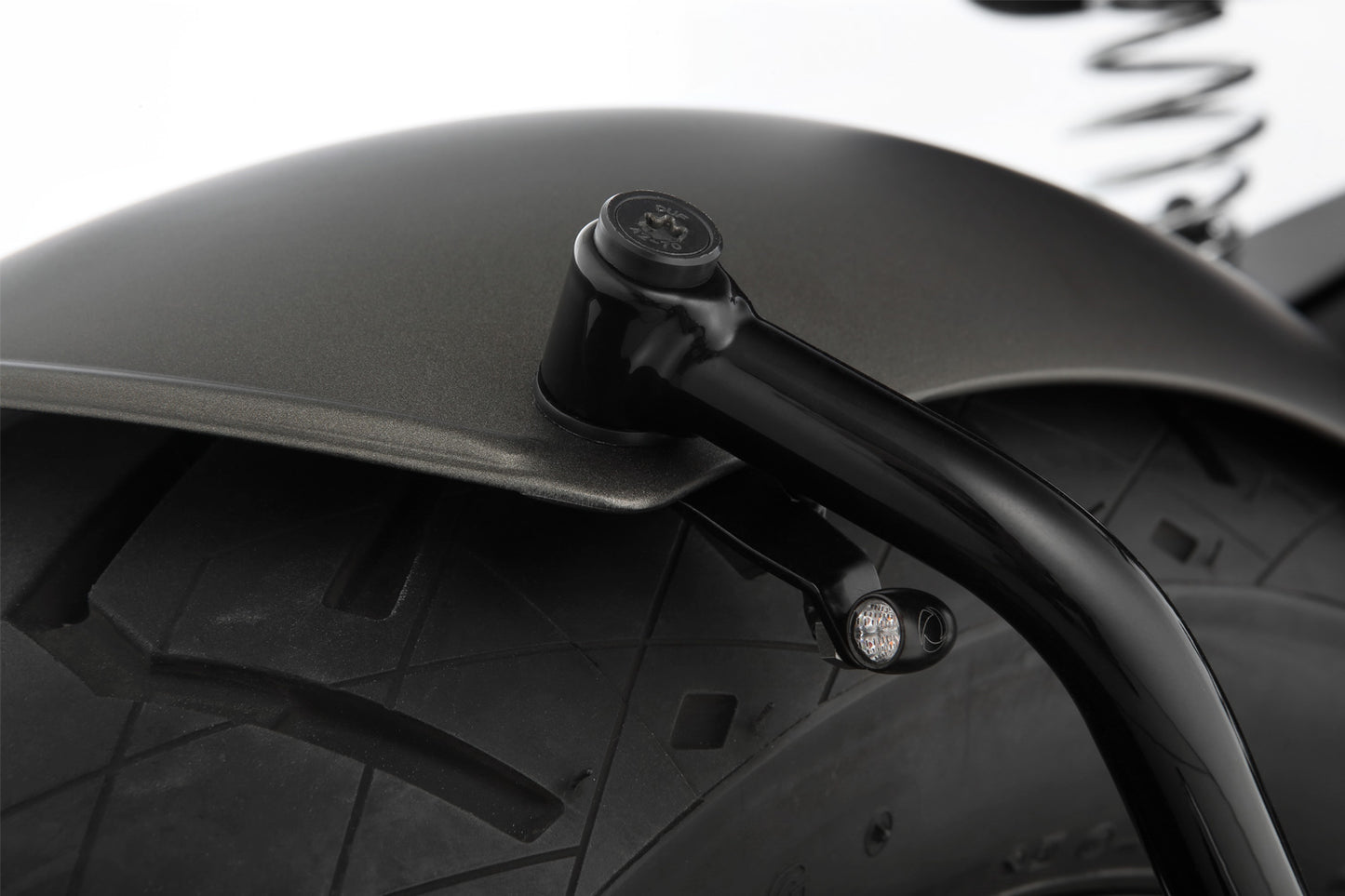 Wunderlich Rear fender »RockBob« - Manhattan metallic matt