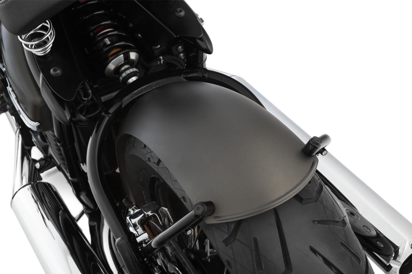 Wunderlich Rear fender »RockBob« - Manhattan metallic matt