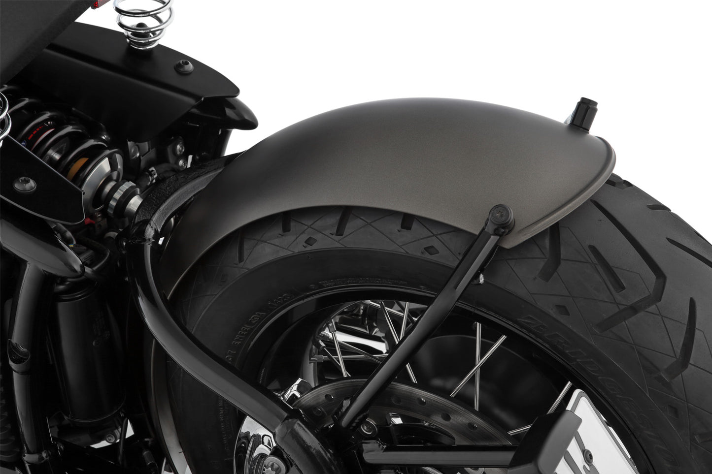 Wunderlich Rear fender »RockBob« - Manhattan metallic matt