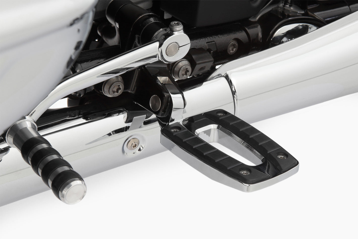 Wunderlich »ERGO-COMFORT« lower footrests - for models without footboard - chromed