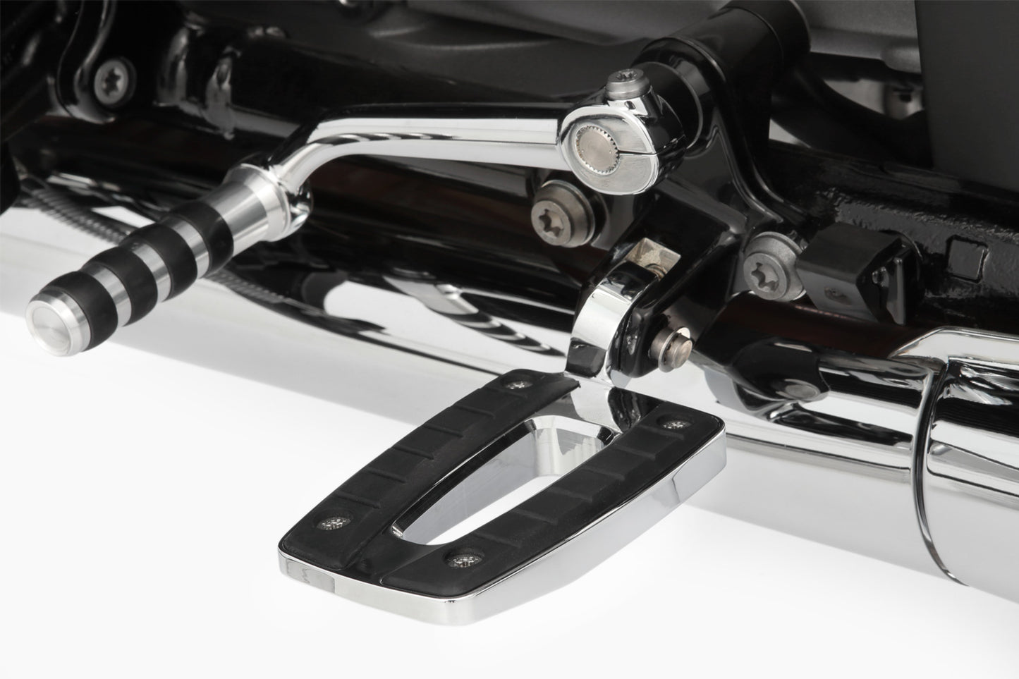 Wunderlich »ERGO-COMFORT« lower footrests - for models without footboard - chromed