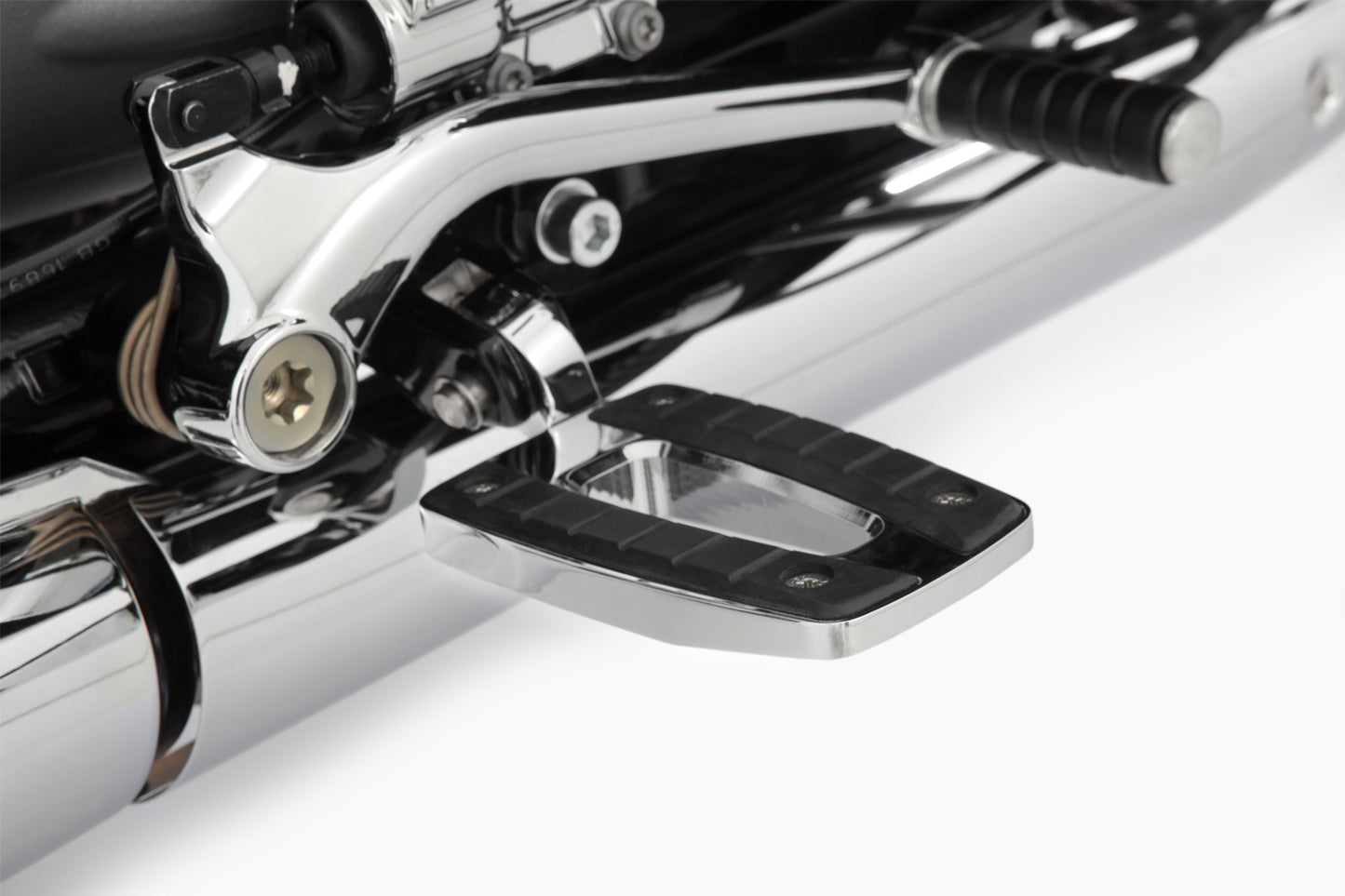 Wunderlich »ERGO-COMFORT« lower footrests - for models without footboard - chromed