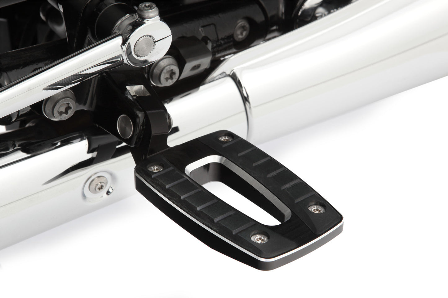 Wunderlich »ERGO-COMFORT« lower footrests - for models without footboard - black