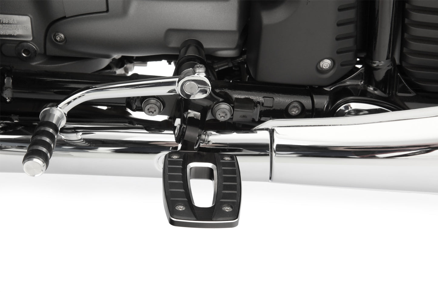 Wunderlich »ERGO-COMFORT« lower footrests - for models without footboard - black