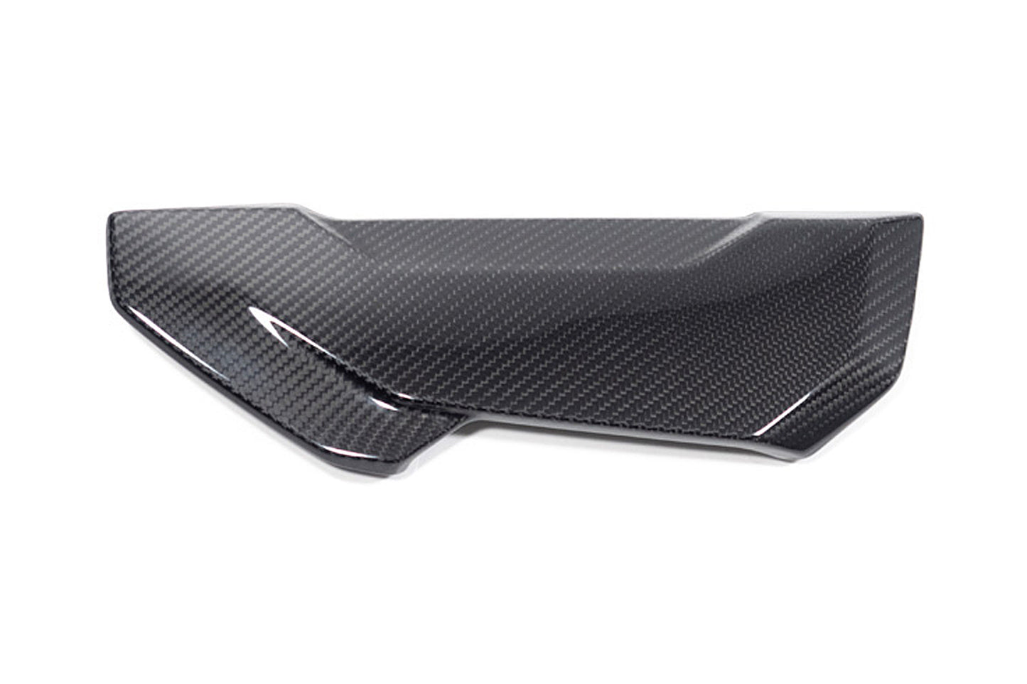 Ilmberger Side cover on the radiator protection - left - carbon - glossy