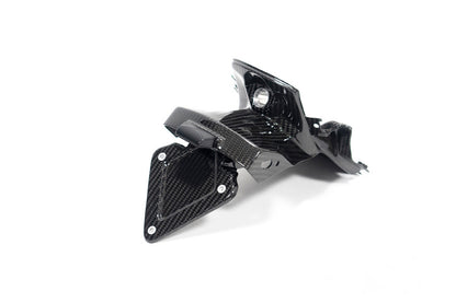Ilmberger Splash guard number plate holder M 1000 XR - carbon - glossy