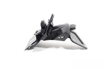 Ilmberger Splash guard number plate holder M 1000 XR - carbon - glossy