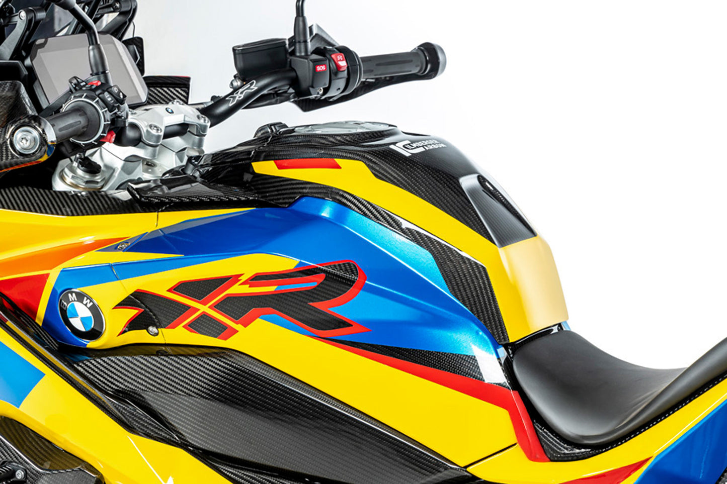 Ilmberger Adventure Tank (Set) Carbon BMW S/M 1000 XR - carbon - glossy