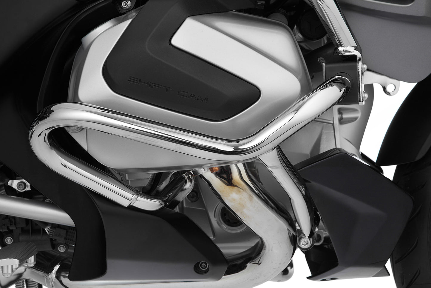Wunderlich engine protection bar - Chrome