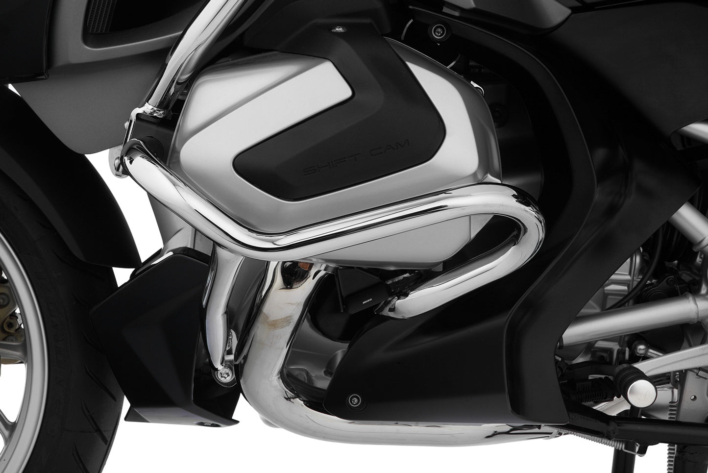 Wunderlich engine protection bar - Chrome