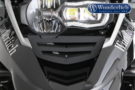 Aluminium air intake grid - black