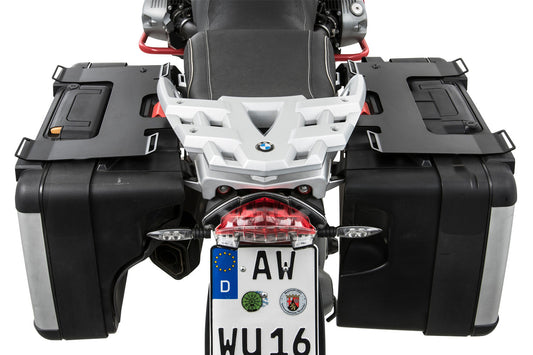 Wunderlich Luggage rails for original Vario case R 1200 GS to 2012 – Set – black