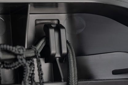 Luggage net for original BMW aluminium cases and top case R 1300 GS and GS Adventure - black