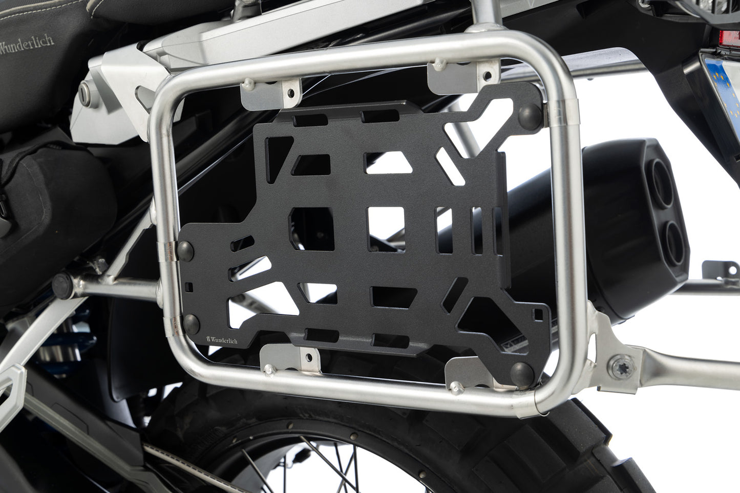 Wunderlich Universal holder for luggage racks - black