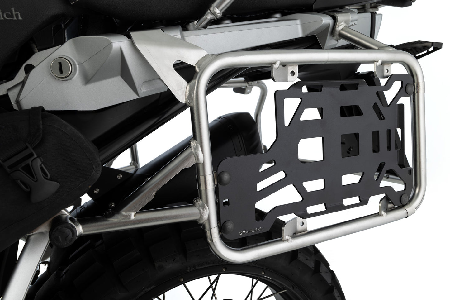 Wunderlich Universal holder for luggage racks - black