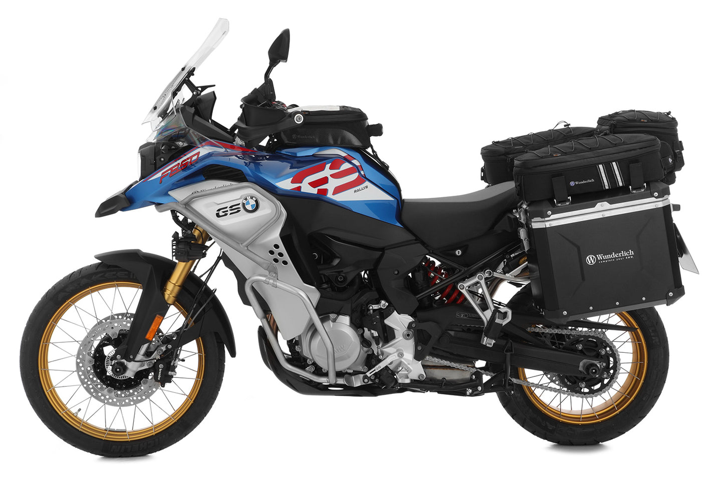 Wunderlich system bracket for tank bag »ELEPHANT« - black