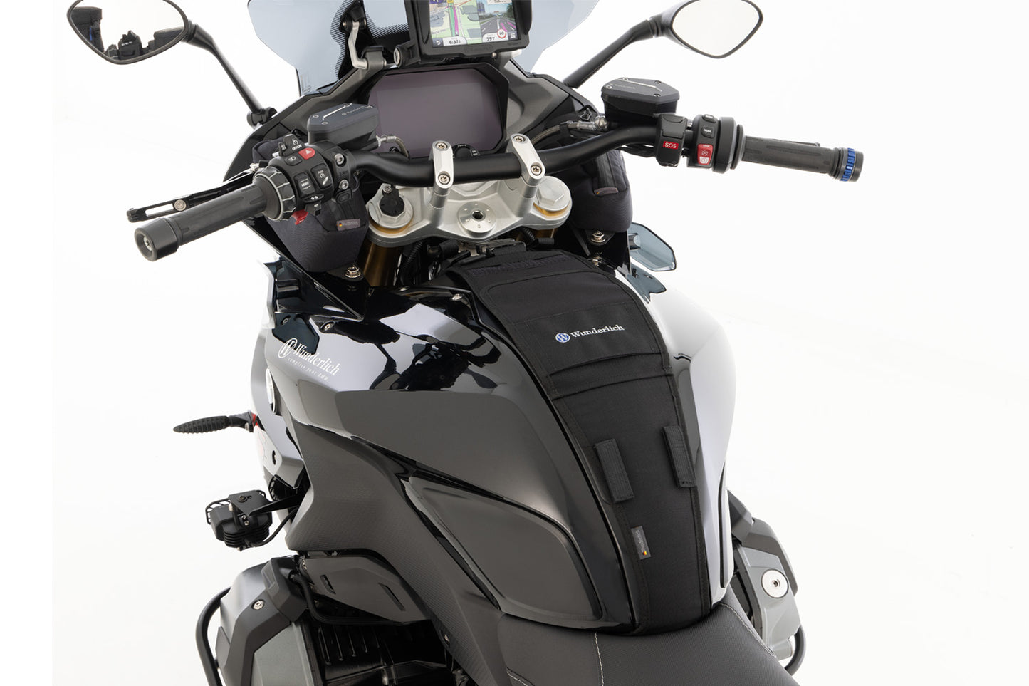 Wunderlich mounting system for ELEPHANT tank bag - black