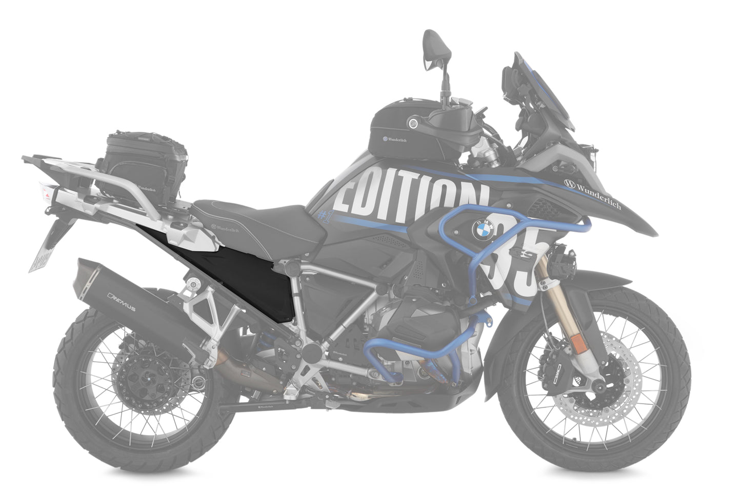 Wunderlich frame cover - black