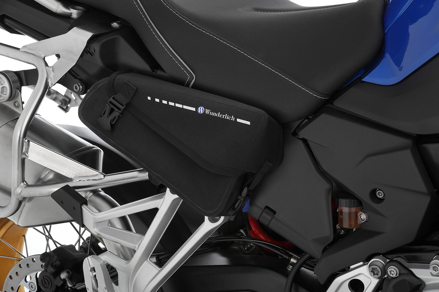 Wunderlich frame cover with side bags »DRYBAG« - black
