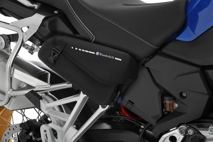 Wunderlich frame cover with side bags »DRYBAG« - black