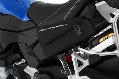 Wunderlich frame cover with side bags »DRYBAG« - black
