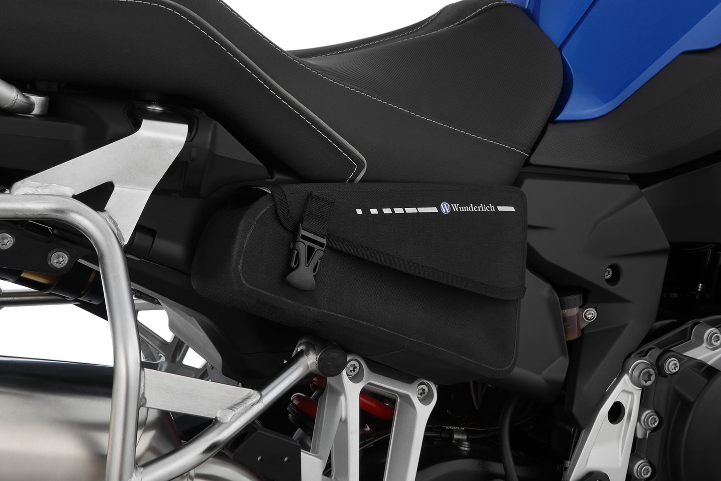 Wunderlich frame cover with side bags »DRYBAG« - black