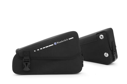 Wunderlich frame cover with side bags »DRYBAG« - black