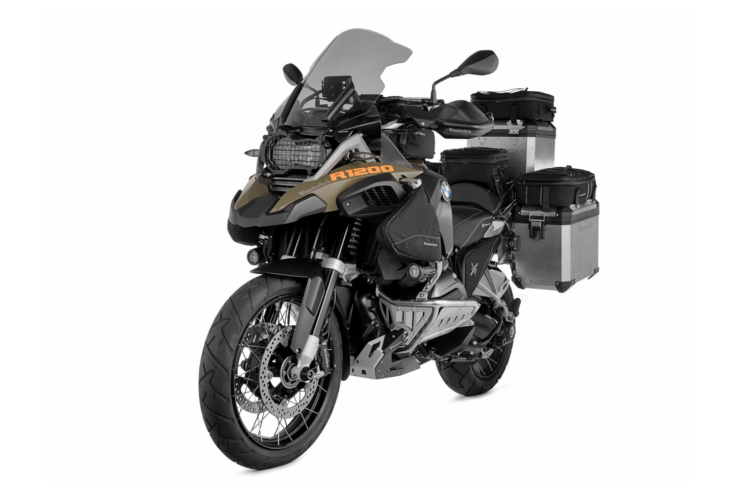Wunderlich Protection Bar Bags R 1200 GS LC Adventure - left and right - black