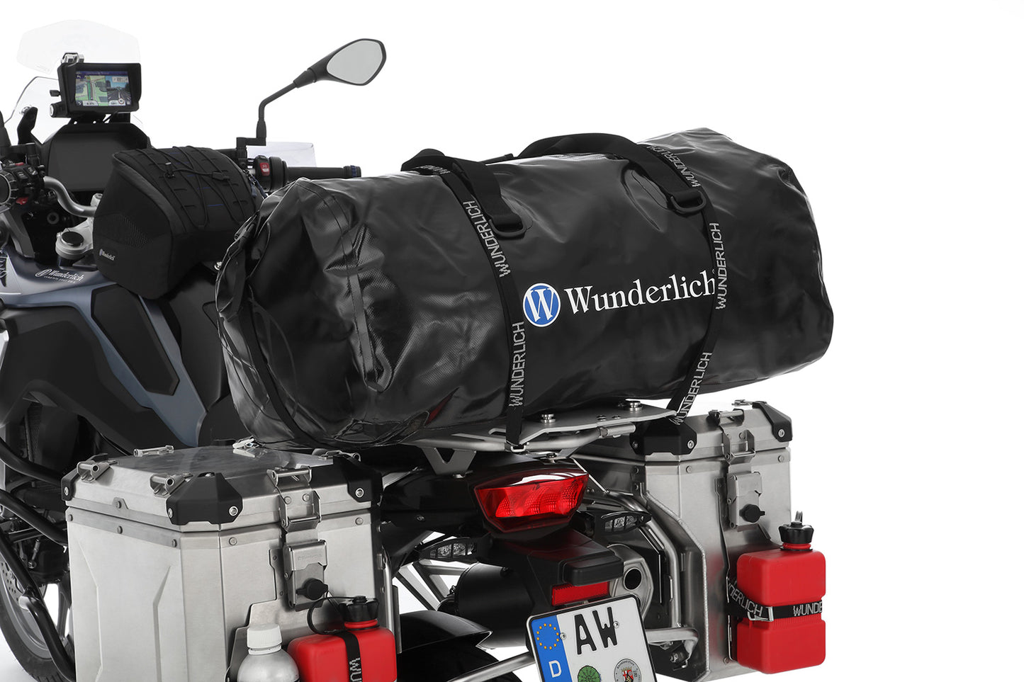 Wunderlich luggage roll - black - 90 Litres