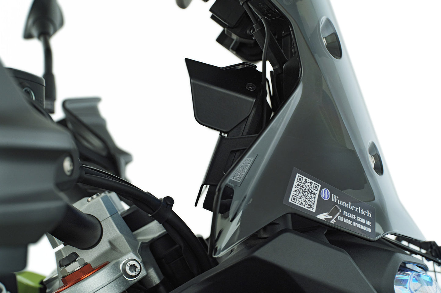 TFT Display Anti-Theft Guard with Glare Shield Mounting Option F 900 GS (2023-) - black