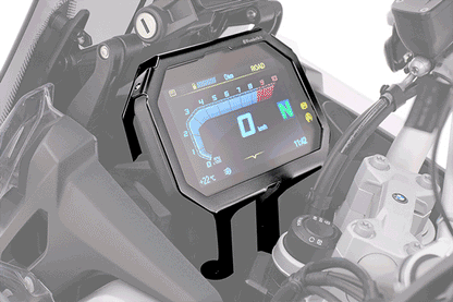 TFT Display Anti-Theft Protection with Sun Visor Preparation - black