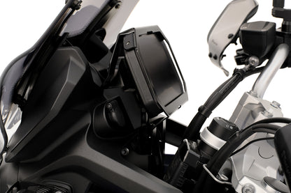 TFT Display Anti-Theft Protection with Sun Visor Preparation - black