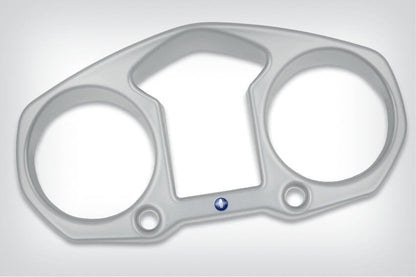 Instrument Surround with Visor - silver