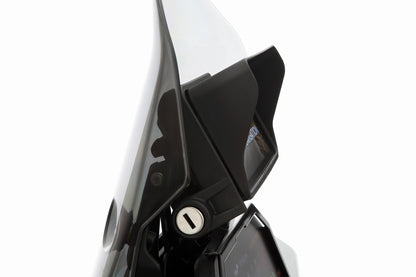 Wunderlich Glare Shield for BMW Navigator ConnectedRide - black