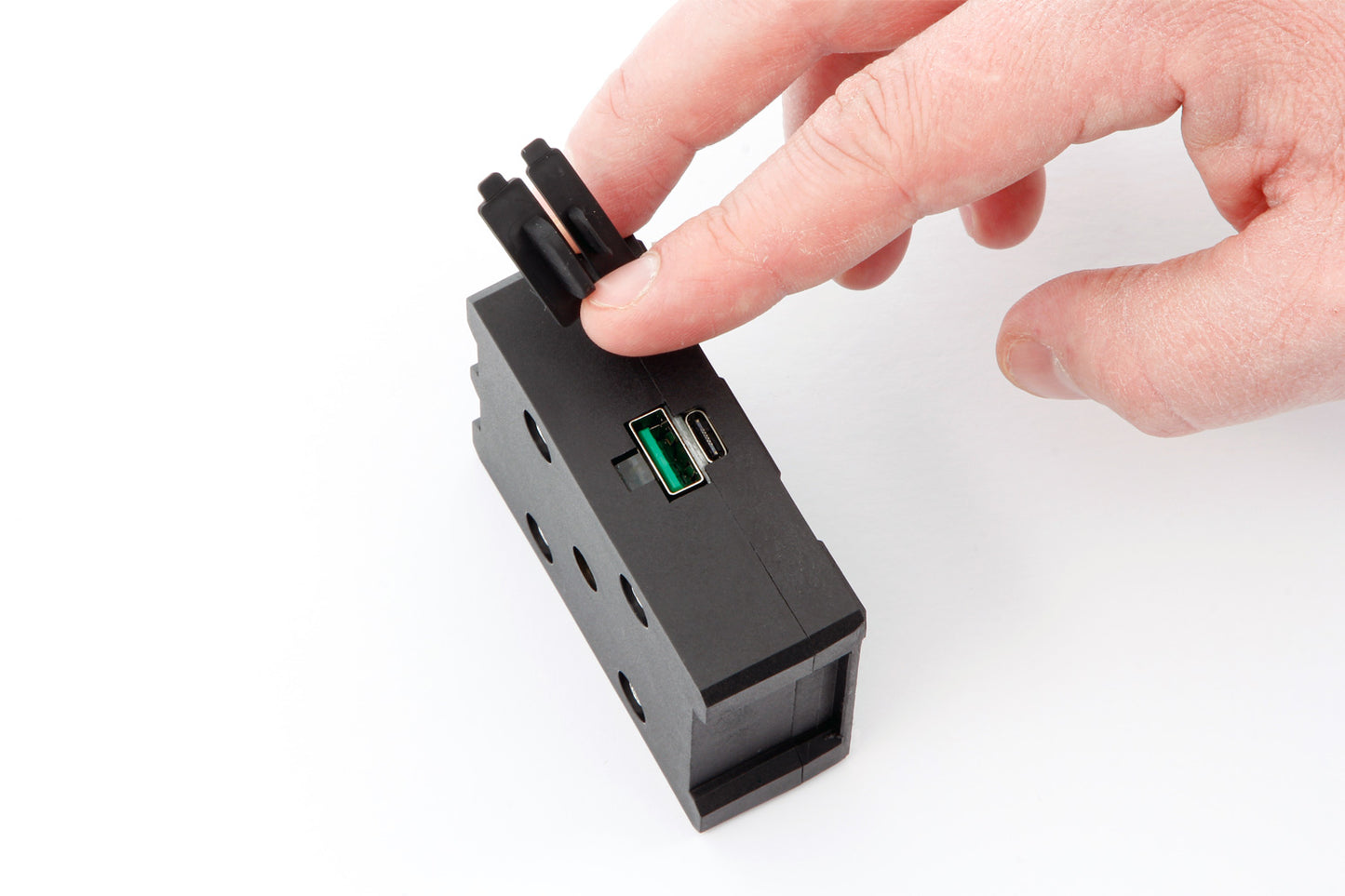 Wunderlich USB charging box – SP Connect - black