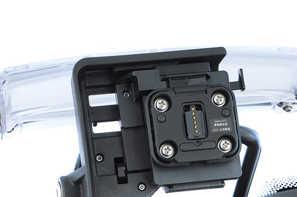 Locking mechanism for Garmin zūmo XT2/XT3 on the Plug & Ride adapter - black