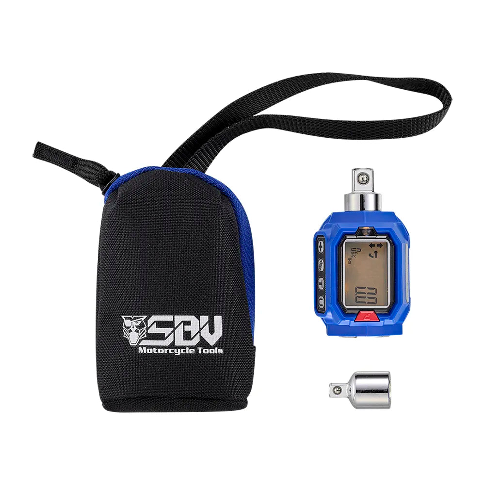 SBV TOOLS 3/8” Digital Torque Adapter, 1-205 Nm / 0.74-151 ft-lbs