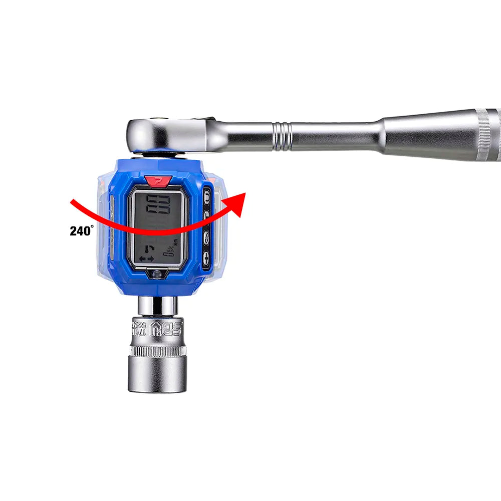 SBV TOOLS 3/8” Digital Torque Adapter, 1-205 Nm / 0.74-151 ft-lbs