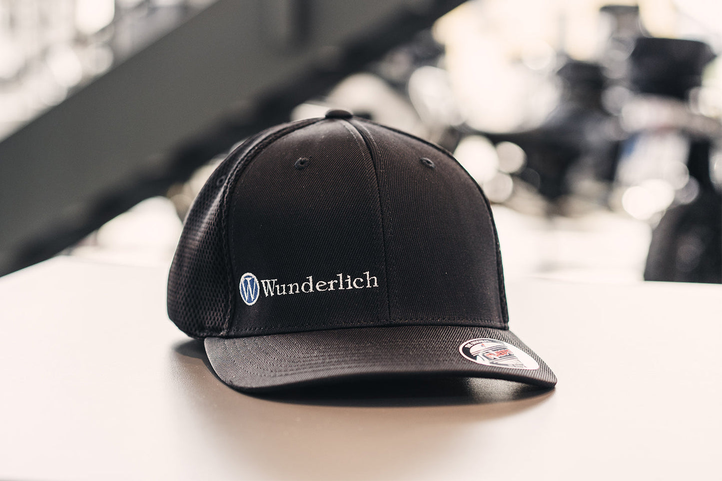 Wunderlich Flexfit Mesh Cap - black - L/XL