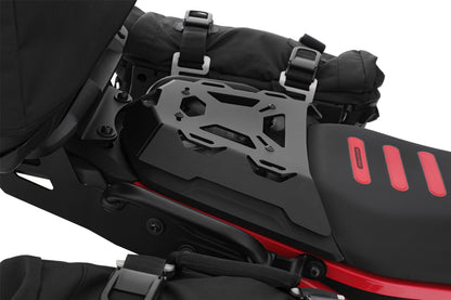 Luggage plate for original BMW solo seat – F 900 GS - black