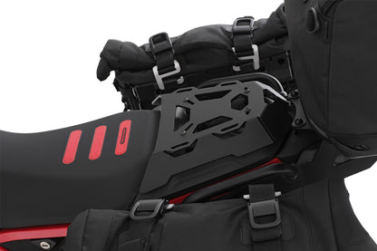 Luggage plate for original BMW solo seat – F 900 GS - black