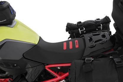 Luggage plate for original BMW solo seat – F 900 GS - black