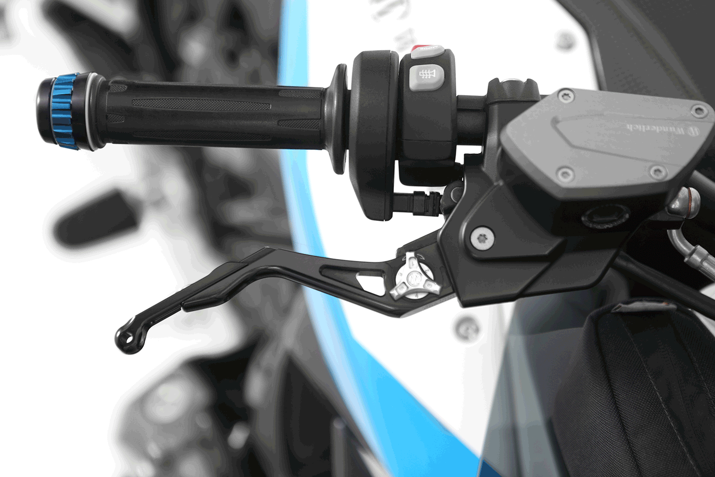 Wunderlich VarioLever adjustable clutch lever - black