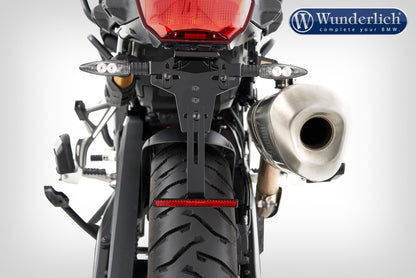 Wunderlich tail section with licence plate holder - black