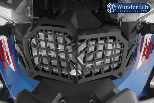 Wunderlich foldable headlight protection grille